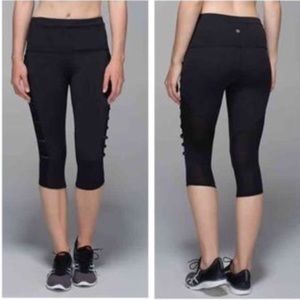 Lululemon 🍋 Breezy crop pants - black